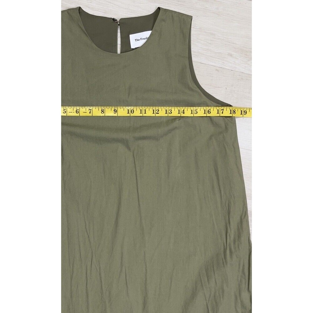 The Frankie Shop - Gathered Tiered Cotton-poplin Midi Dress. Size: S - Picture 4 of 6